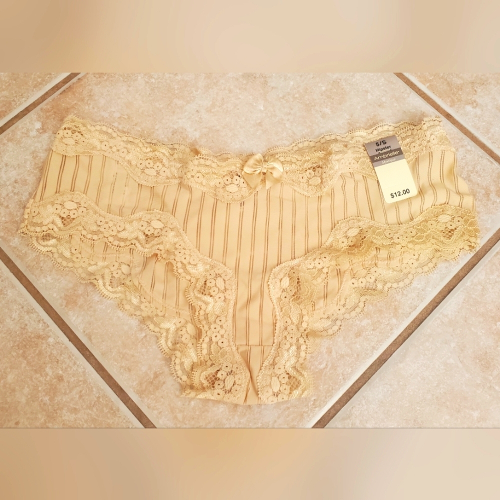 NWT Ambrielle Nude Colored Hipster size 5